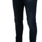 Elegant Italian Denim Pants