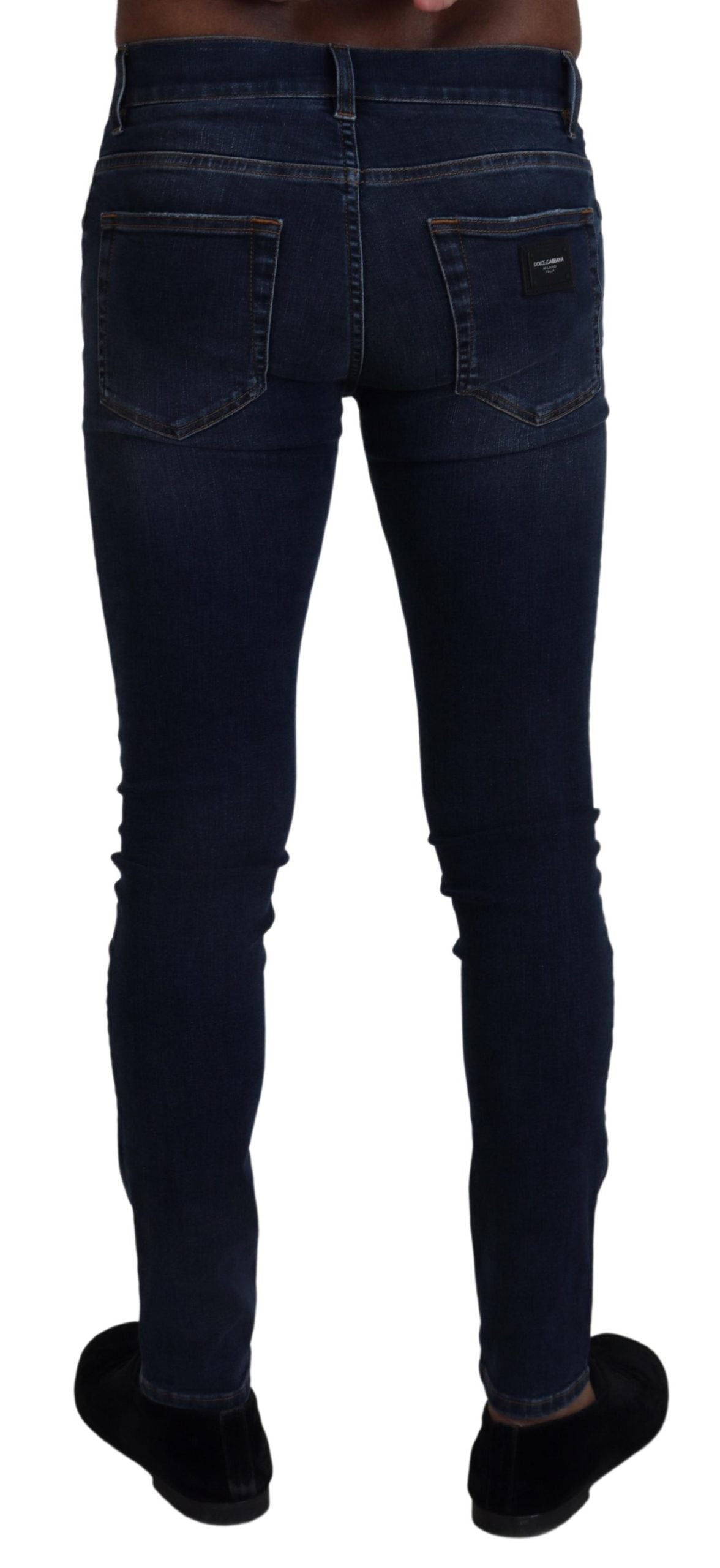 Elegant Italian Denim Pants
