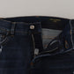 Elegant Italian Denim Pants