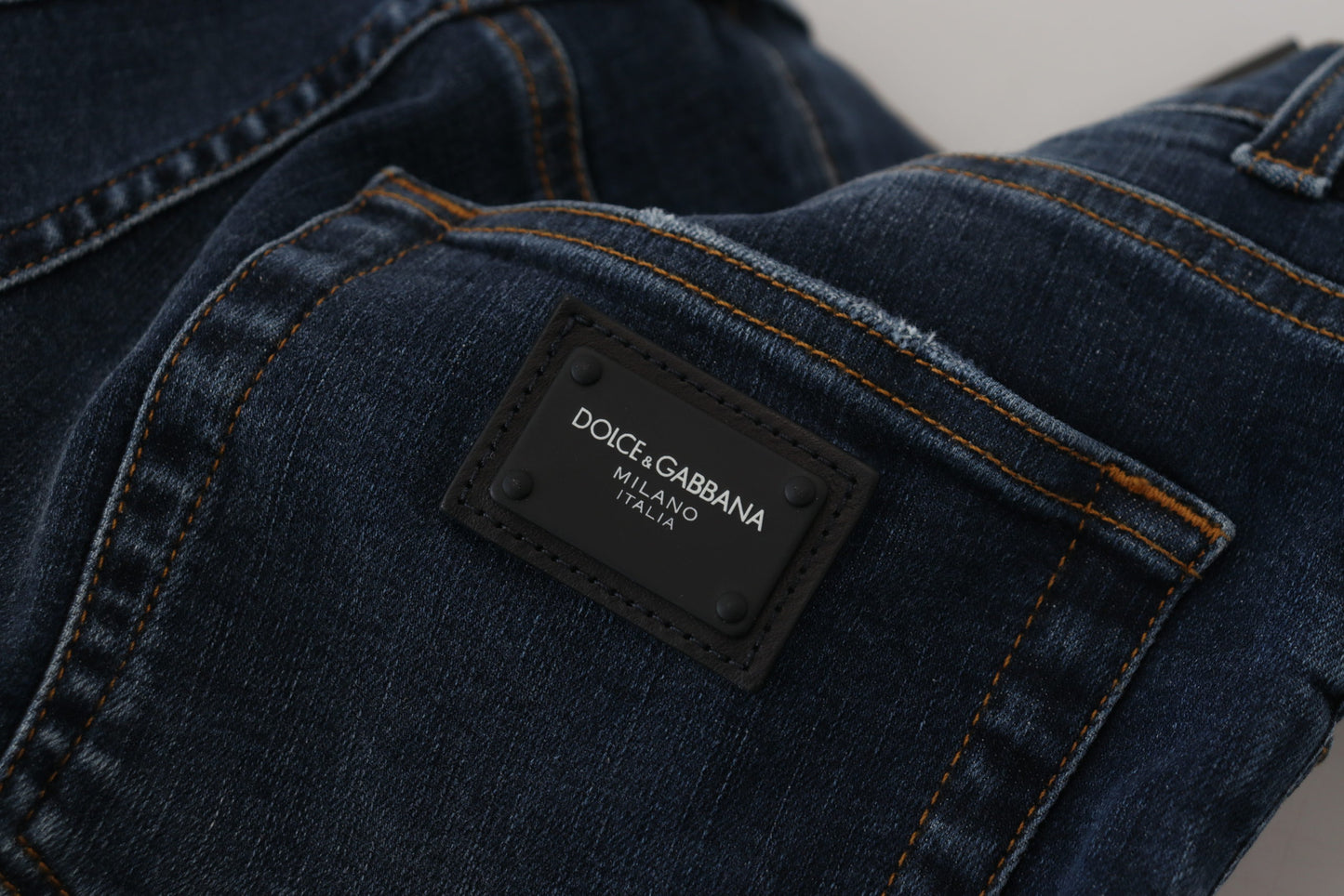 Elegant Italian Denim Pants