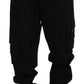 Sleek Cotton Blend Trousers for Men
