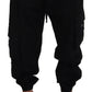 Sleek Cotton Blend Trousers for Men