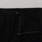 Sleek Cotton Blend Trousers for Men