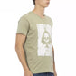 Green Cotton Men's T-Shirt