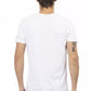 White Cotton Mens TShirt