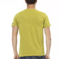 Green Cotton Men T-Shirt