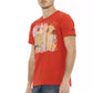Red Cotton Men T-Shirt