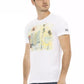 White Cotton Men T-Shirt