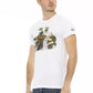White Cotton Men's T-Shirt