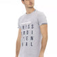 Gray Cotton Men T-Shirt
