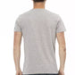 Gray Cotton Men T-Shirt