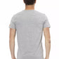 Gray Cotton Men T-Shirt