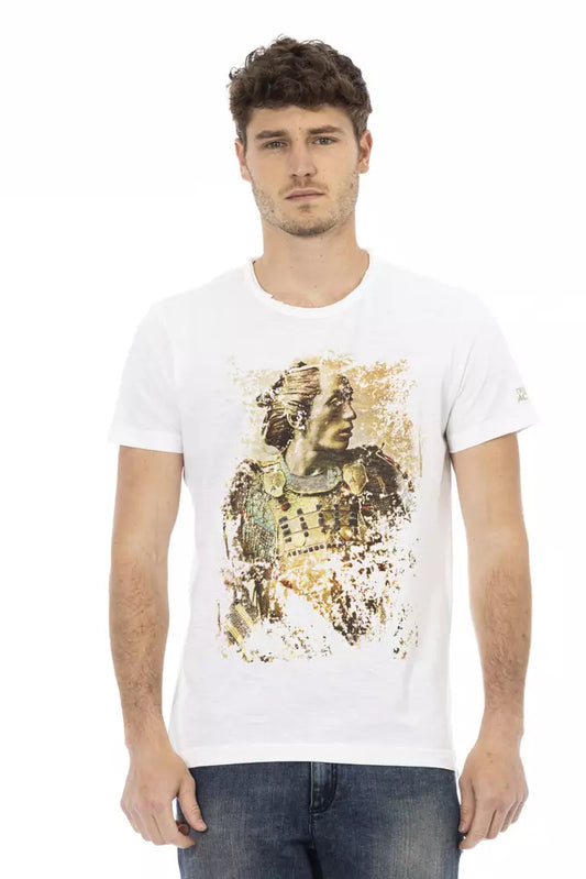 White Cotton Men TShirt