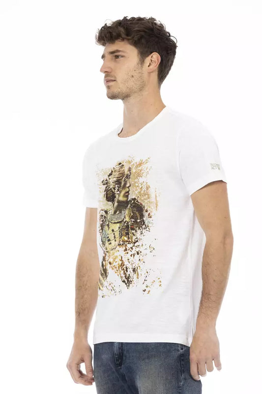 White Cotton Men TShirt