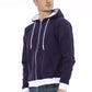 Purple Wool Men Sweater