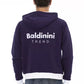 Purple Wool Men Sweater