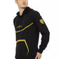 Black Polyester Men Sweater