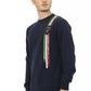 Blue Cotton Men's Sweater