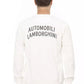 White Cotton Men Sweater