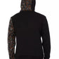 Black Cotton Men's Hooded Sweater