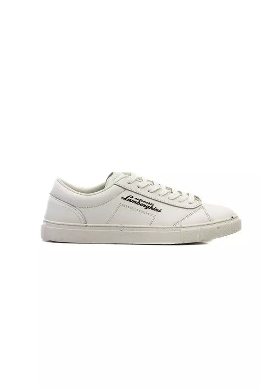 White Leather Men Sneaker