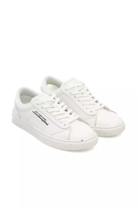 White Leather Men Sneaker