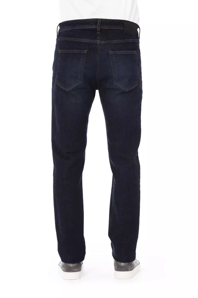 Blue Cotton Men's Jean