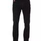 Black Cotton Men Jeans