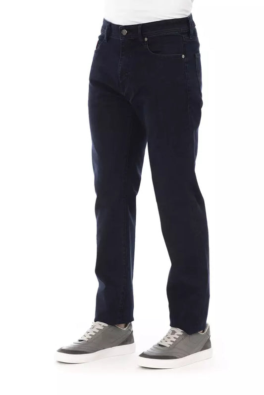 Blue Cotton Men Jeans