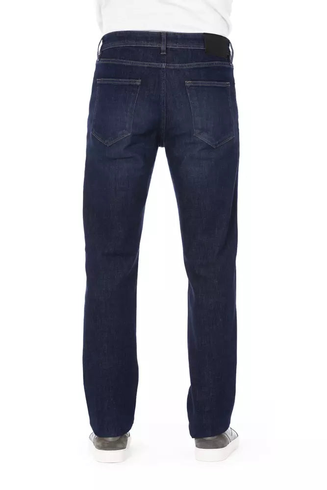 Blue Cotton Men Jeans