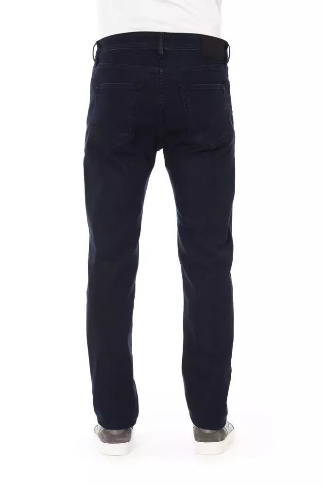 Blue Cotton Men Jeans