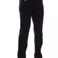 Black Cotton Men Jeans