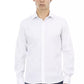 White Cotton Mens Shirt