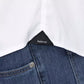 White Cotton Mens Shirt