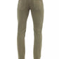 Green Cotton Men Jeans