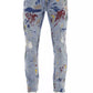 Light-Blue Cotton Men Jeans