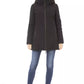 Black Polyester Women Jacket
