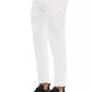 White Cotton Men Jeans