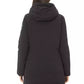 Black Polyester Women Jacket
