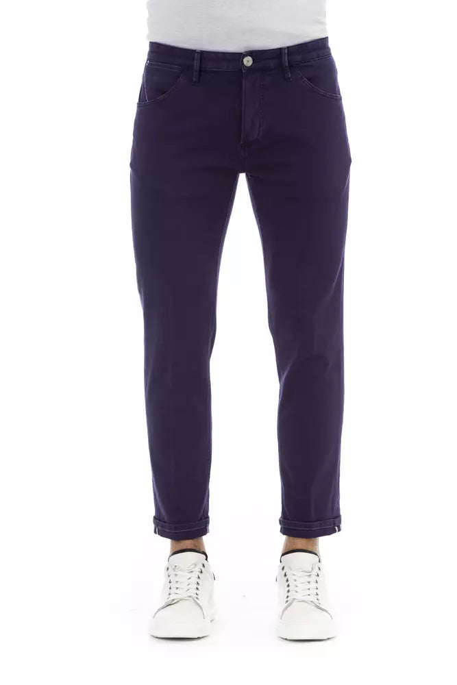 Violet Cotton Mens Jeans