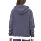 Blue Cotton Women Sweater