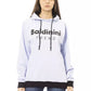 Purple Cotton Women Hoodie