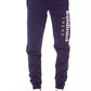 Purple Cotton Men Pants
