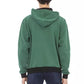 Green Cotton Men Sweater