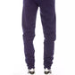 Purple Cotton Men Pants