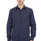 Blue Cotton Men Shirt