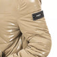 Beige Polyester Women Jacket