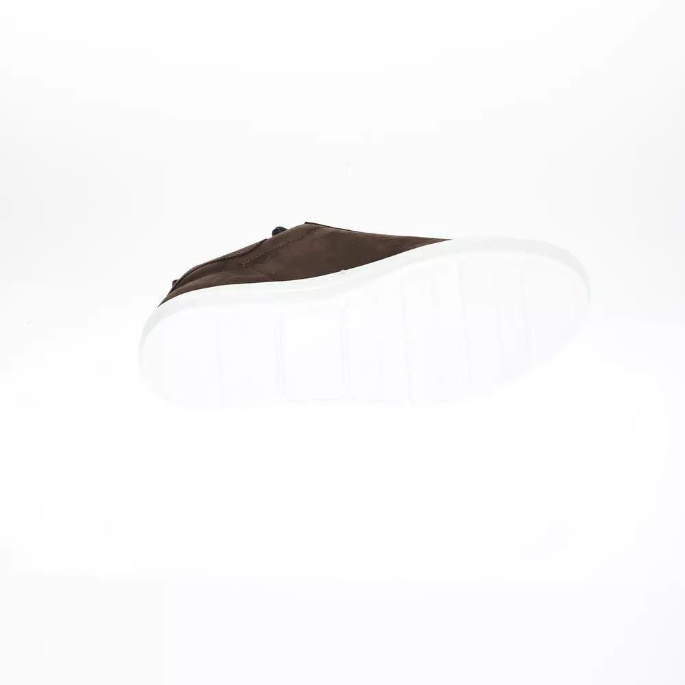 Brown Leather Men Sneaker
