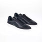 Black Leather Men Sneaker
