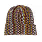 Multicolor Wool Men Hat